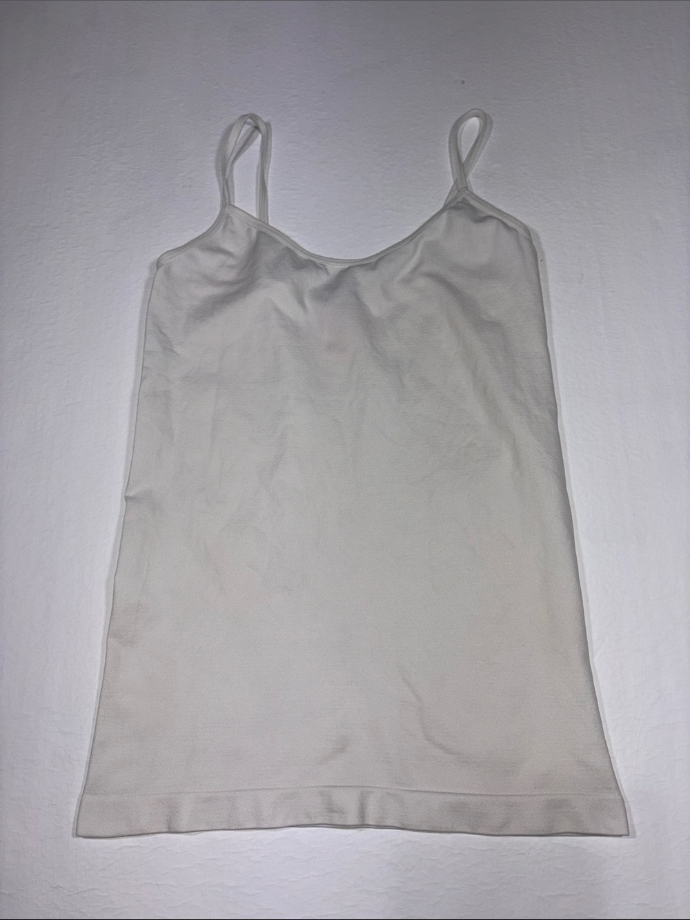 dELiA*s Cream Spaghetti Strap Camisole